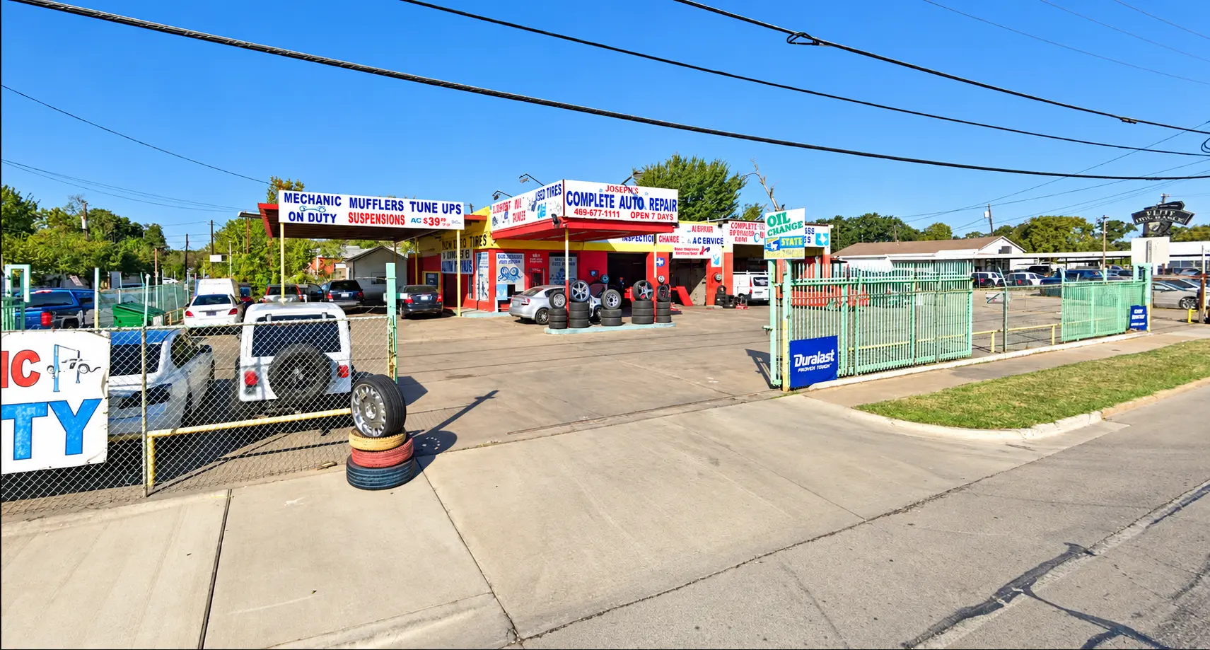 The shop lot on Buckner Blvd